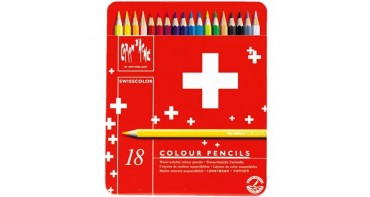 مداد رنگي 18 رنگ کارن داش سری سوييس کالر